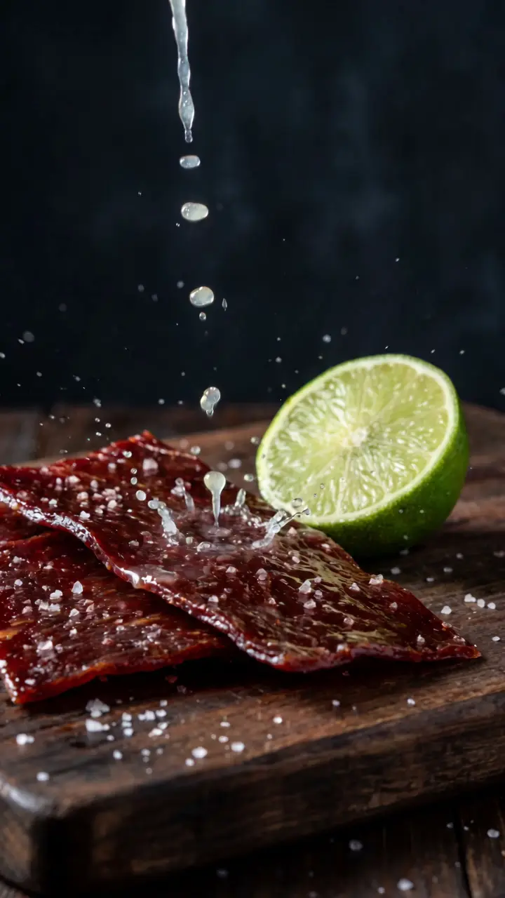 Con limón y sal.